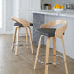 Grotto 26" Fixed-Height Counter Stool - Set of 2 By LumiSource - B26-GROTTOPU-GRTZR2 NANABN2 | Counter Stools | Modishstore - 11