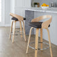 Grotto 26" Fixed-Height Counter Stool - Set of 2 By LumiSource - B26-GROTTOPU-GRTZR2 NANABN2 | Counter Stools | Modishstore