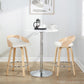 Grotto 26" Fixed-Height Counter Stool - Set of 2 By LumiSource - B26-GROTTOPU-GRTZR2 NANABN2 | Counter Stools | Modishstore - 24