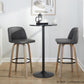 Toriano 30" Fixed-Height Barstool - Set of 2 By LumiSource - B30-TRNOPU-GRTZQ2 LGYBK2 | Bar Stools | Modishstore - 23