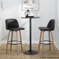 Toriano 30" Fixed-Height Barstool - Set of 2 By LumiSource - B30-TRNOPU-GRTZQ2 LGYBK2 | Bar Stools | Modishstore - 3
