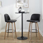 Toriano 30" Fixed-Height Barstool - Set of 2 By LumiSource - B30-TRNOPU-GRTZQ2 LGYBK2 | Bar Stools | Modishstore - 4