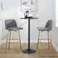 Toriano 30" Fixed-Height Barstool - Set of 2 By LumiSource - B30-TRNOFB-CLARZG2 AUBU2 | Bar Stools | Modishstore - 23