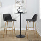 Toriano 30" Fixed-Height Barstool - Set of 2 By LumiSource - B30-TRNOFB-CLARZG2 AUBU2 | Bar Stools | Modishstore - 13