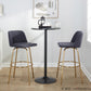 Toriano 30" Fixed-Height Barstool - Set of 2 By LumiSource - B30-TRNOFB-CLARZG2 AUBU2 | Bar Stools | Modishstore - 3