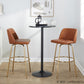 Toriano 30" Fixed-Height Barstool - Set of 2 By LumiSource - B30-TRNOPU-CLARZG2 AUCAM2 | Bar Stools | Modishstore - 3