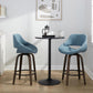 Fabrico 26" Fixed-Height Counter Stool - Set of 2 By LumiSource - B26-FBCOFB-GRTZQ2 BNBU2 | Counter Stools | Modishstore - 4