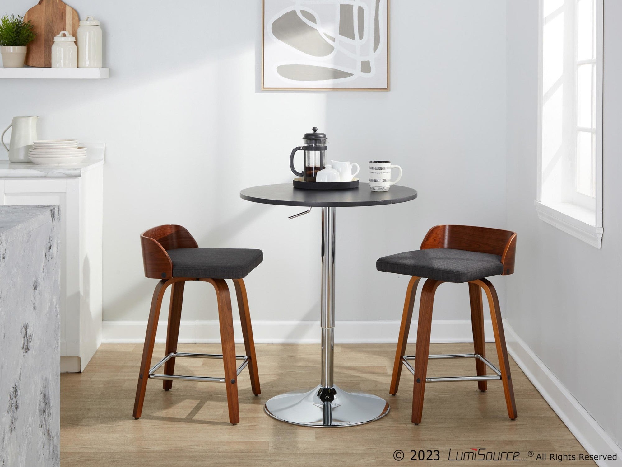 LumiSource Maya Counter Stool - Thumbnail 4