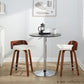 Maya 24" Fixed-Height Counter Stool - Set of 2 By LumiSource - B24-MAYAFB-GRTZS2 WLWLCHAR2 | Counter Stools | Modishstore - 15