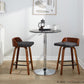 Maya 26" Fixed-Height Counter Stool - Set of 2 By LumiSource - B26-MAYAFB-GRTZX2 WLWLCHAR2 | Counter Stools | Modishstore - 3