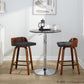 Maya 26" Fixed-Height Counter Stool - Set of 2 By LumiSource - B26-MAYAFB-GRTZX2 WLWLCHAR2 | Counter Stools | Modishstore - 4