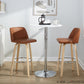 Toriano 30" Fixed-Height Barstool - Set of 2 By LumiSource - B30-TRNOPU-GRTZR2 NABK2 | Bar Stools | Modishstore - 13