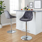 Diana Adjustable Barstool - Set of 2 By LumiSource - BS-DIANAV-RR2 CHRGY2 | Bar Stools | Modishstore