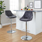 Diana Adjustable Barstool - Set of 2 By LumiSource - BS-DIANAV-RR2 CHRGY2 | Bar Stools | Modishstore - 2