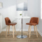 Toriano 24" Fixed-Height Counter Stool - Set of 2 By LumiSource - B24-TRNOPU-GRTZR2 NABK2 | Counter Stools | Modishstore - 13