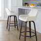 Daniella 26" Fixed-Height Counter Stool - Set of 2 By LumiSource - B26-DNLAV-GRTZQ2 BNBK2 | Counter Stools | Modishstore - 11