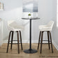 Daniella 30" Fixed-Height Barstool - Set of 2 By LumiSource - B30-DNLAFB-GRTZQ2 BNCR2 | Bar Stools | Modishstore - 4