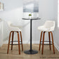 Daniella 30" Fixed-Height Barstool - Set of 2 By LumiSource - B30-DNLAFB-GRTZQ2 BNCR2 | Bar Stools | Modishstore - 13