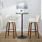 Daniella 30" Fixed-Height Barstool - Set of 2 By LumiSource - B30-DNLAFB-GRTZQ2 BNCR2 | Bar Stools | Modishstore - 14