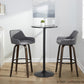 Daniella 30" Fixed-Height Barstool - Set of 2 By LumiSource - B30-DNLAPU-GRTZQ2 BNCAM2 | Bar Stools | Modishstore - 13