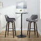 Daniella 30" Fixed-Height Barstool - Set of 2 By LumiSource - B30-DNLAPU-GRTZQ2 BNCAM2 | Bar Stools | Modishstore - 14