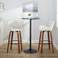 Daniella 30" Fixed-Height Barstool - Set of 2 By LumiSource - B30-DNLAV-GRTZQ2 WLBK2 | Bar Stools | Modishstore - 13