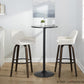 Daniella 30" Fixed-Height Barstool - Set of 2 By LumiSource - B30-DNLAV-GRTZQ2 BNBK2 | Bar Stools | Modishstore - 13