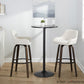 Daniella 30" Fixed-Height Barstool - Set of 2 By LumiSource - B30-DNLAV-GRTZQ2 BNBK2 | Bar Stools | Modishstore - 14