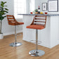 Trevi Adjustable Barstool - Set of 2 By LumiSource - BS-TREVI-RR2 WLO2 | Bar Stools | Modishstore - 4