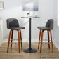Toriano 30" Fixed-Height Barstool - Set of 2 By LumiSource - B30-TRNOPU-GRTZR2 WLBK2 | Bar Stools | Modishstore - 23