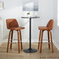 Toriano 30" Fixed-Height Barstool - Set of 2 By LumiSource - B30-TRNOPU-GRTZR2 WLBK2 | Bar Stools | Modishstore - 13