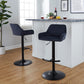 Daniella Adjustable Barstool - Set of 2 By LumiSource - BS-DNLAV-RT2 AUBK2 | Bar Stools | Modishstore - 11