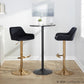 Daniella Adjustable Barstool - Set of 2 By LumiSource - BS-DNLAV-RT2 AUBK2 | Bar Stools | Modishstore - 3