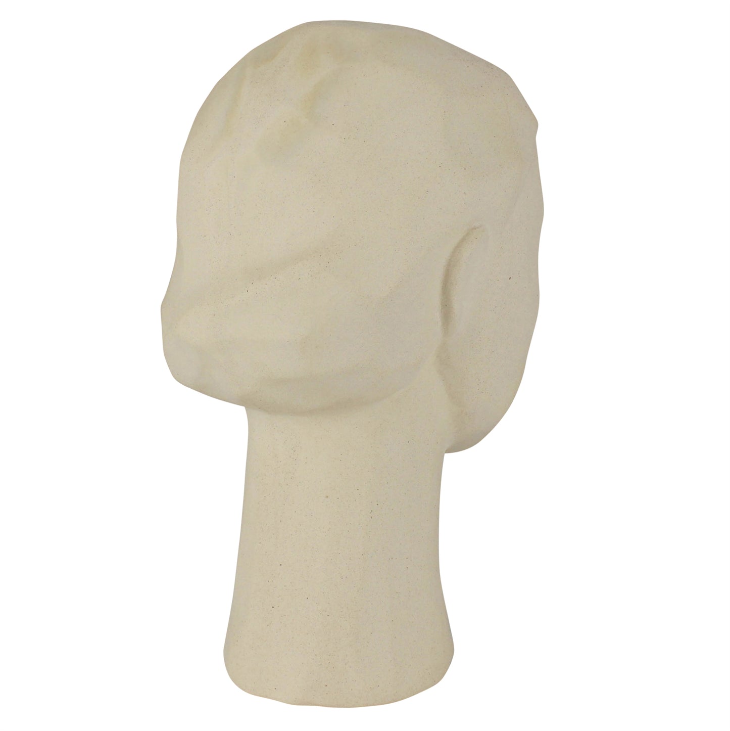 Ava Geometric Bust, Ceramic Set Of 4 By HomArt | Sculptures | Modishstore - 2