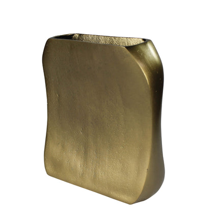 Rivas Vase, Brass - Small By HomArt | Vases | Modishstore