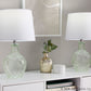 Gloria Round 20" Glass Accent Lamp - Set of 2 By LumiSource - GTG21-GLORIARN CRCHRW2 | Table Lamps | Modishstore - 13