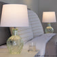 Gloria Round 20" Glass Accent Lamp - Set of 2 By LumiSource - GTG21-GLORIARN CRCHRW2 | Table Lamps | Modishstore - 12