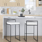 Fuji Stacker 26" Fixed-Height Counter Stool - Set of 3 By LumiSource - B26-FUJIPU BKW3 | Counter Stools | Modishstore - 2