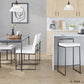 Fuji Stacker 26" Fixed-Height Counter Stool - Set of 3 By LumiSource - B26-FUJIPU BKW3 | Counter Stools | Modishstore - 3