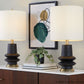 Lloyd 26" Polyresin Table Lamp  - Set of 2 By LumiSource - GPT26-LLOYD BKW2 | Table Lamps | Modishstore