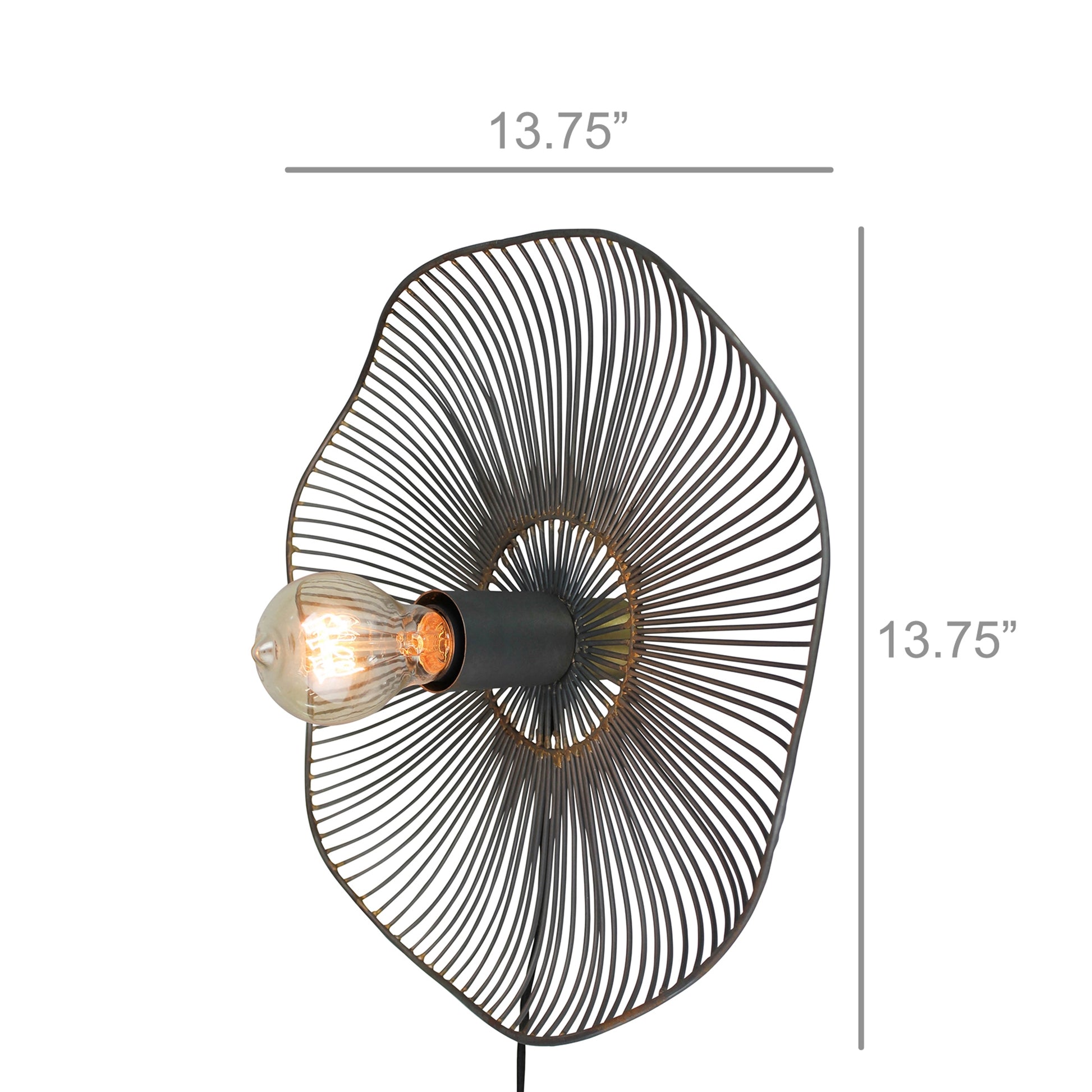 Lambert Wall Lamp, Iron Set Of 4 By HomArt | Wall Lamps | Modishstore - 4