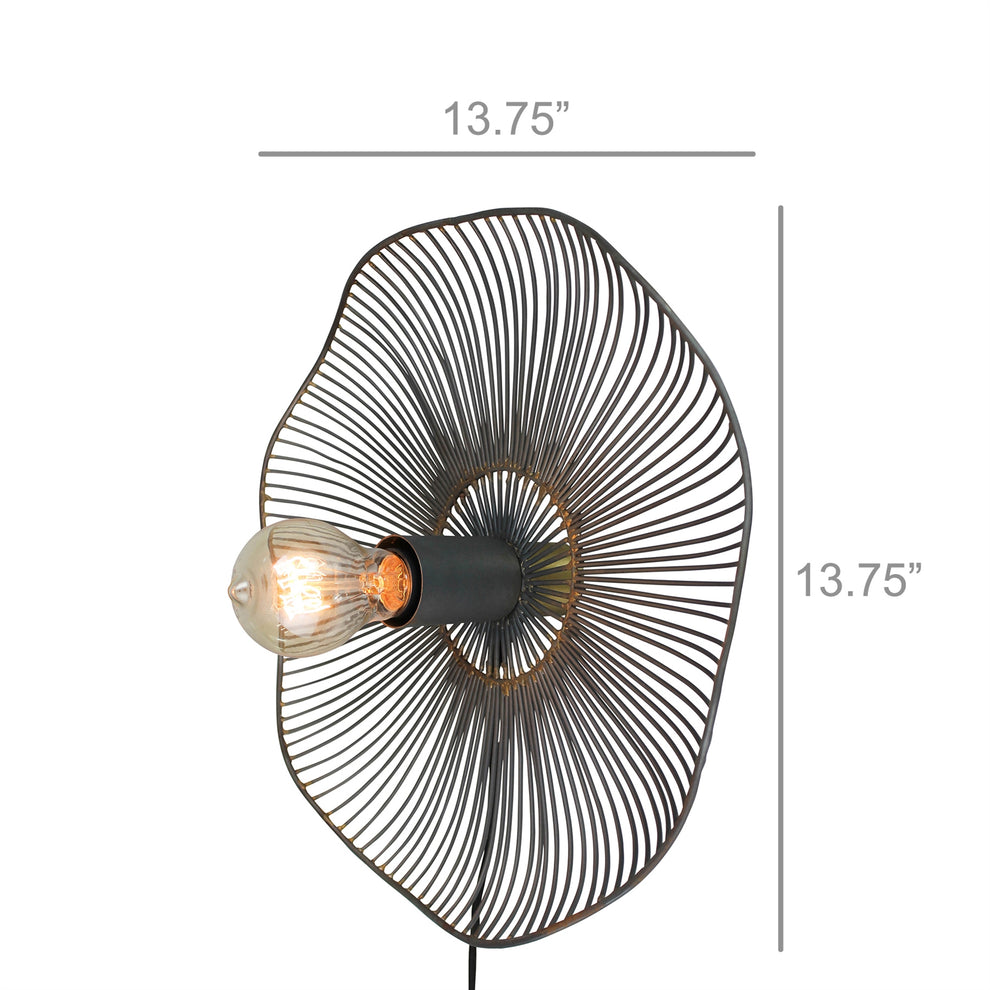Lambert Wall Lamp, Iron Set Of 4 By HomArt | Wall Lamps | Modishstore - 4