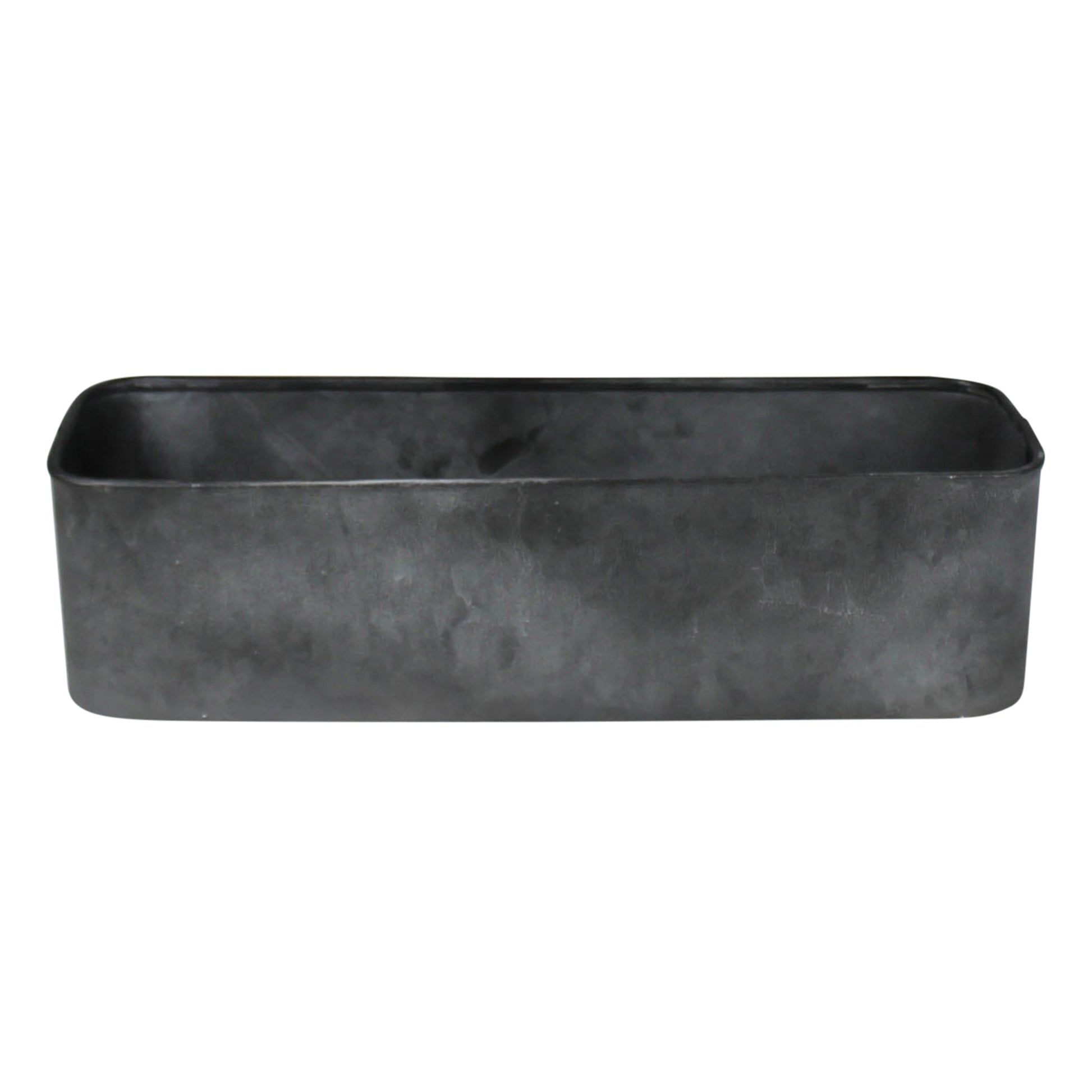 Vinca Galvanized Tray Planter - Small Set Of 4 By HomArt | Decorative Trays & Dishes | Modishstore - 2