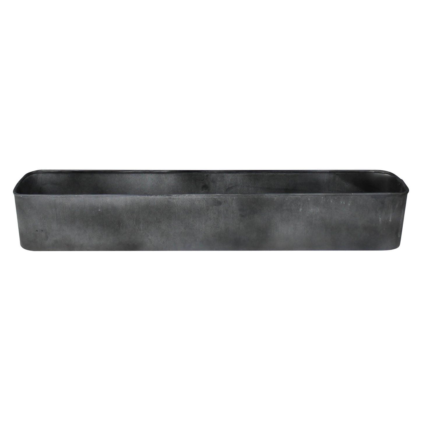 Vinca Galvanized Tray Planter - Medium Set Of 4 By HomArt | Planters, Troughs & Cachepots | Modishstore - 1