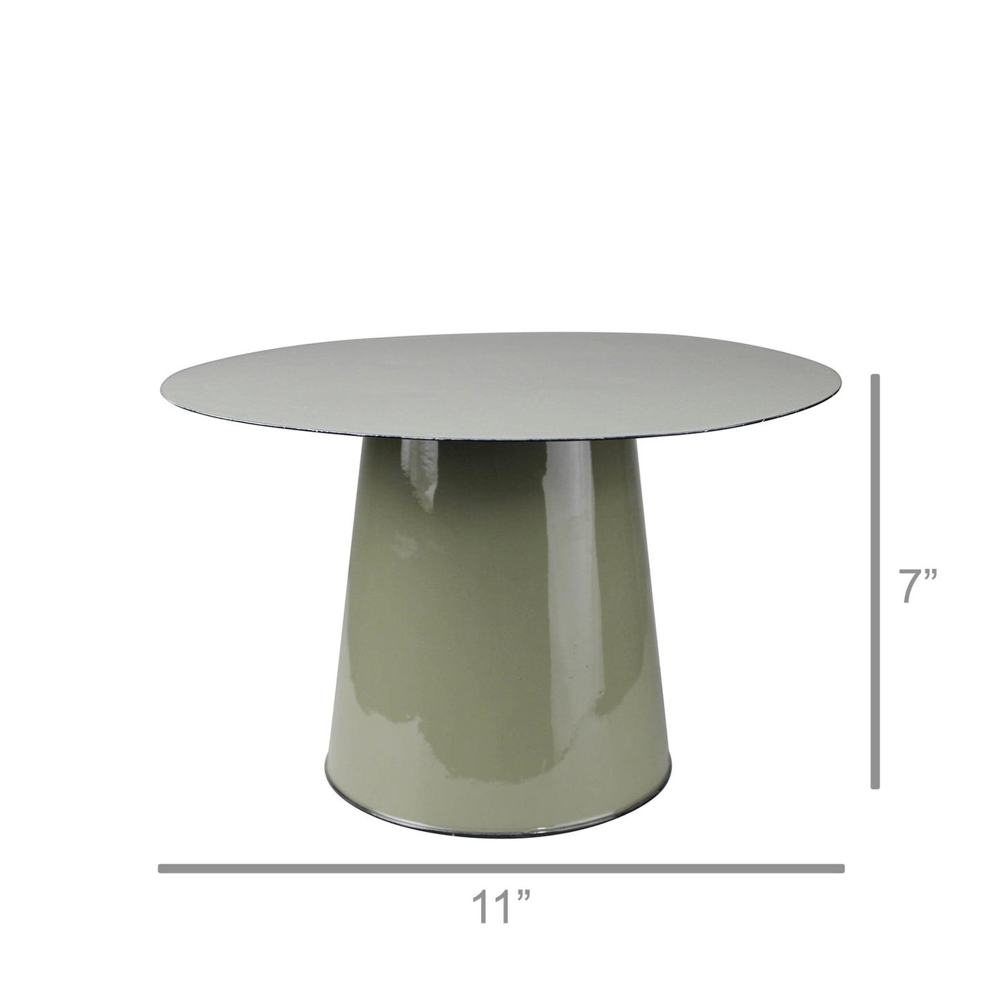 Cake Stand, Enamel - Large Set Of 4 By HomArt | Cake & Tiered Stands | Modishstore - 2