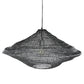 Stark Woven Wire Pendant, Black By HomArt | Pendant Lamps | Modishstore - 2