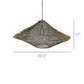Stark Woven Wire Pendant, Gold By HomArt | Pendant Lamps | Modishstore - 3
