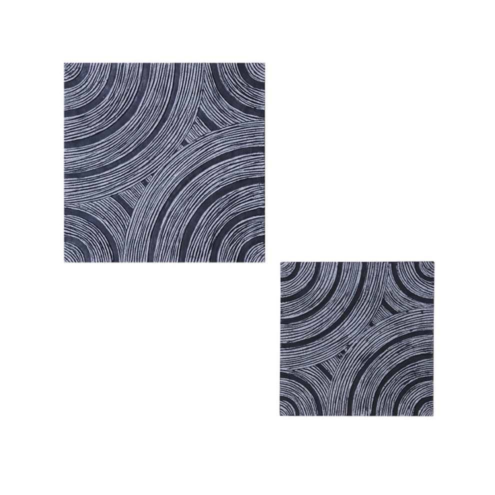 Gray Lined, Square - Wall Decor By Homeroots | Wall Decor | Modishstore - 5