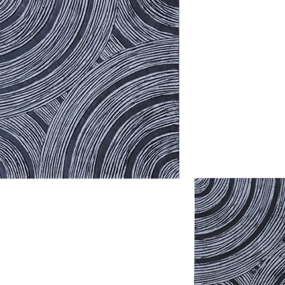 Gray Lined, Square - Wall Decor By Homeroots | Wall Decor | Modishstore - 2