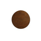 Brown Solid Wood Round End Table With Shelf By Homeroots | End Tables | Modishstore - 3